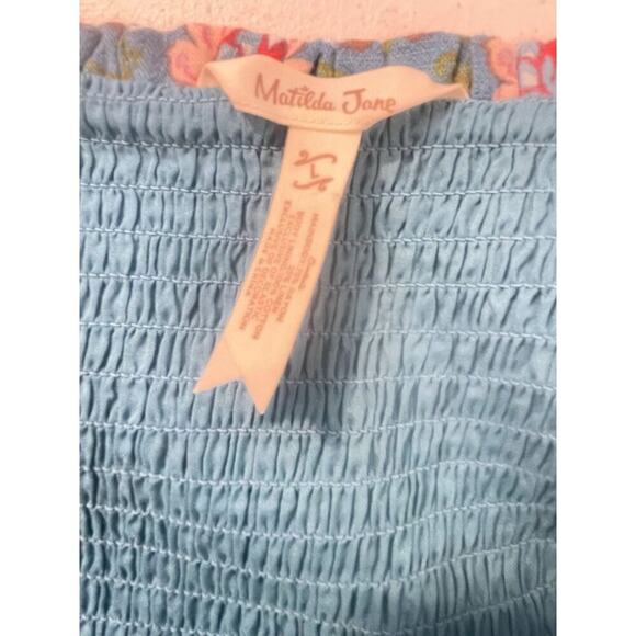 Matilda Jane Enchanted Garden Hummingbird Dress No belt  Large - Picture 5 of 6